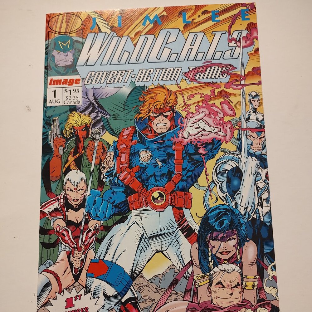 WILDCATS # 1 IMAGE COMICS  JIM LEE AND BRANDON CHOI COVER  LEE & SCOTT WILLIAMS